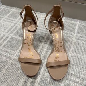 Sam Edelman Strappy Nude Sandals